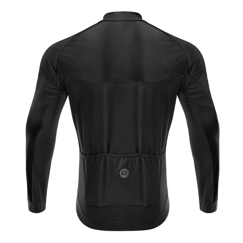 ROCKBROS Winter Cycling Jacket 0 Degree Thermal Bike Jacket Outdoor Warm Fleece Coat Mtb Bicycle Jersey Windbreaker Clothes