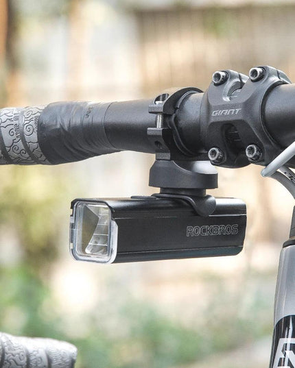 ROCKBROS Bicycle Light 1000LM Type-c Charging Bike Light Front Lamp Rechargeable Cycling Headlight Aluminum Waterproof RHL1000
