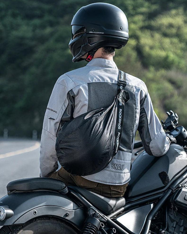 ROCKBROS Backpack Outdoor Sports Cycling Climbing Hiking Camping Bag Motorcycle Bags Bike Portable Reflective Rider Backpack
