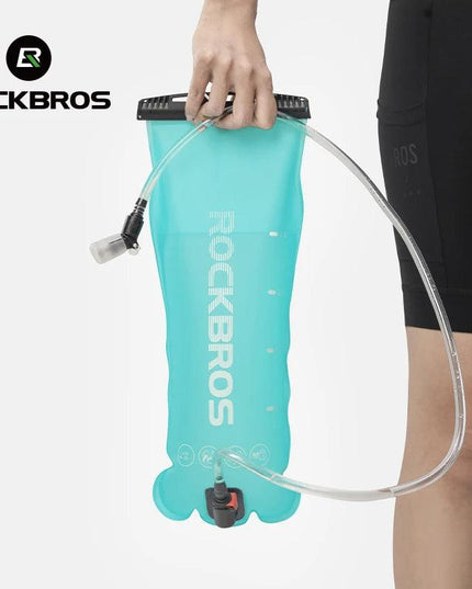 ROCKBROS 2L Water Bag Sports Portable Bicycle Water Bag Running Hydration Vest Backpack Outdoor Folding Water Bucket for Camping