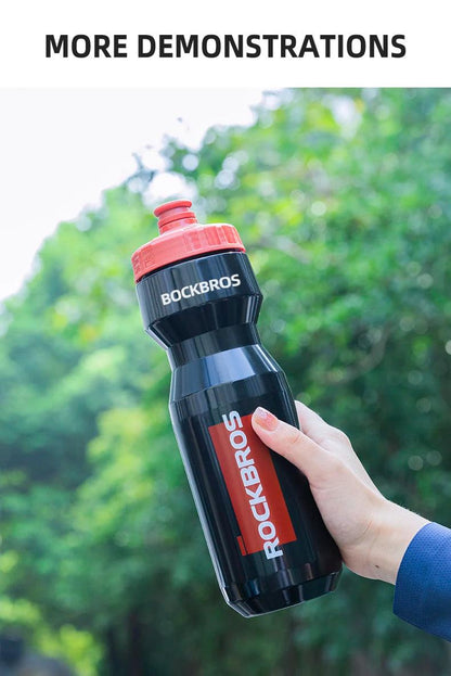 ROCKBROS Water Bottle 750ml Cycling Water Drink Bottle Outdoor Sports Travel Leisure Portable Kettle Water Bottle Drinkware