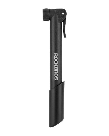 ROCKBROS Bike Pump 80PSI Schrader Presta Valve Bicyle Pump MTB Road Mini Portable Air Inflator nylon Cycling Pump Accessories
