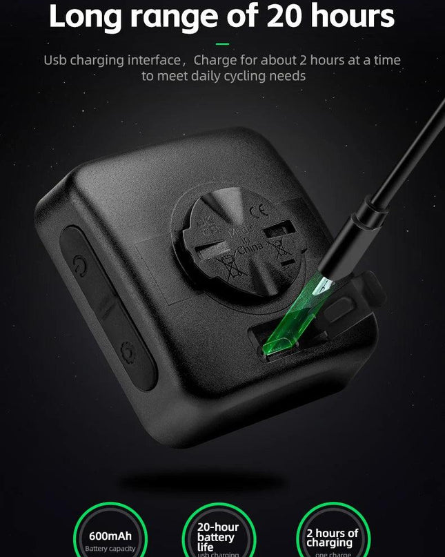 ROCKBROS Bike Computer GPS Speedometer Road Bike MTB Waterproof Automatic Digital Stopwatch Cycling Odometer Cycling Computer
