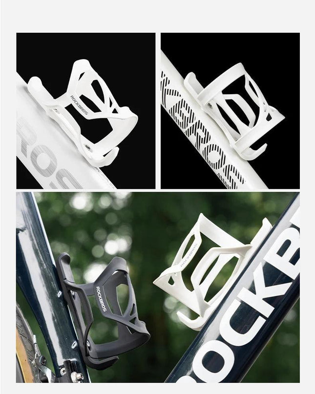 ROCKBROS Bicycle Water Bottle Cage Road Mountain Bicycle Bottle Rack ABS+PC Lightweight Cycling Bottle Bracket Water Cup Rack