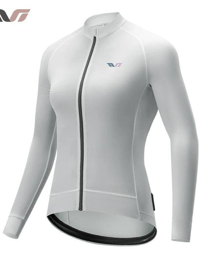 ROCKBROS TVI Series Windproof Cycling Jacket High Elasticity Safety Sports Jacket Breathable with YKK Zipper Women Bike Clothes