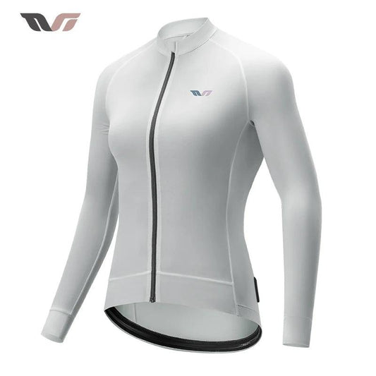 ROCKBROS TVI Series Windproof Cycling Jacket High Elasticity Safety Sports Jacket Breathable with YKK Zipper Women Bike Clothes