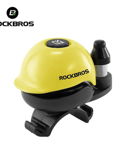 ROCKBROS Creative Bicycle Bell 80DB Copper Alloy Nylon Base Mini Cap Bike Bell for MTB Road Bike Ultra-Light Bicycle Accessories