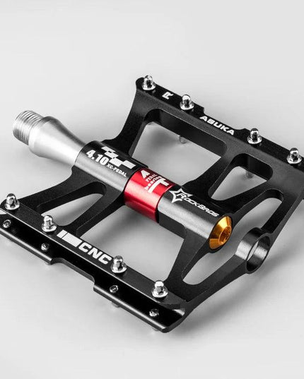 ROCKBROS Mountain Bike Bicycle Pedals Cycling Ultralight Aluminium Alloy 4 Bearings MTB Pedals Bicicleta Bike Pedals Flat BMX