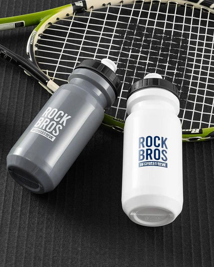 ROCKBROS Bicycle Water Bottle With Dust Cover 600ml PP5 MTB Road Bike Leak-proof Bottle Outdoor Travel Portable Sports Cup