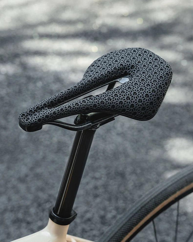 ROCKBROS Ultralight Bicycle Saddle 3D Printing Integrated Zonal Shock Absorption Comfortable MTB Road Bike Seat Spare Parts