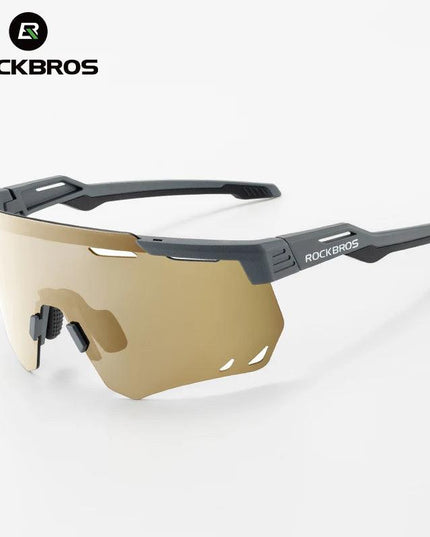 ROCKBROS Cycling Glasses MTB Road Bike Eyewear Driving Golf Goggles Protection Sports UV400 Sunglasses Polarized/Photochromic