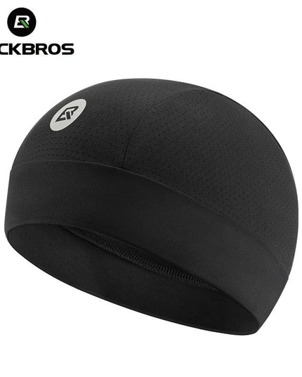 ROCKBROS Bicycle Caps Sunscreen Helmet Liner Outdoor Breathable Brimless Caps Quick-Dry Anti-UV Motorcycle Hat Riding Unisex Cap