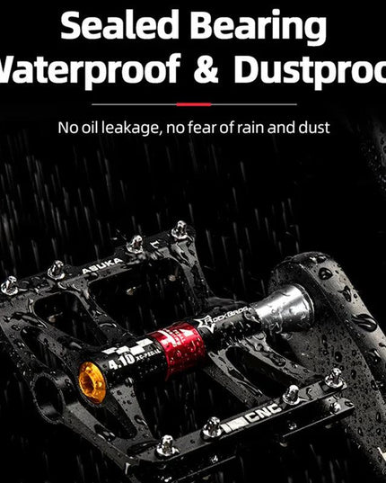 ROCKBROS Mountain Bike Bicycle Pedals Cycling Ultralight Aluminium Alloy 4 Bearings MTB Pedals Bicicleta Bike Pedals Flat BMX