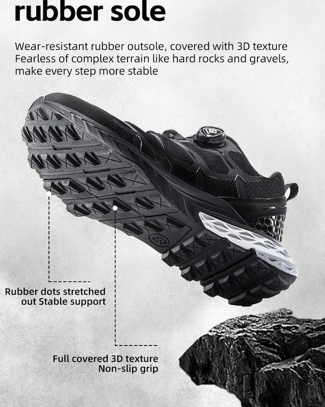 ROCKBROS Sports Shoes Men Cycling Outdoor Activity Footwear Soft Breathable Shoes Women Hiking Climbing Camping Non-slip Sneaker