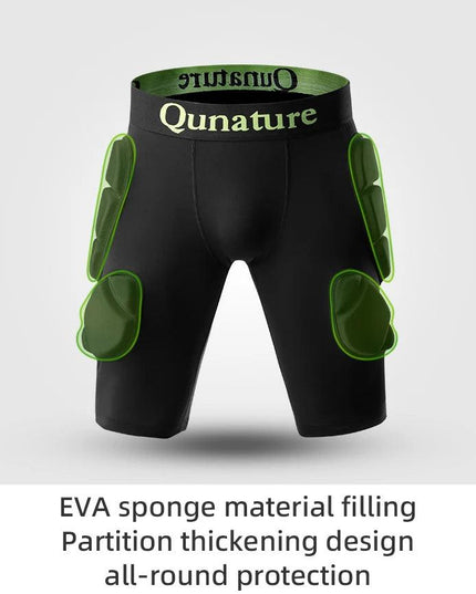 Qunature EVA Padded Ski Hip Protection Pad Safety Ski Hip Protector Snowboard Sports Hip Protective Gear Shock-absorbing