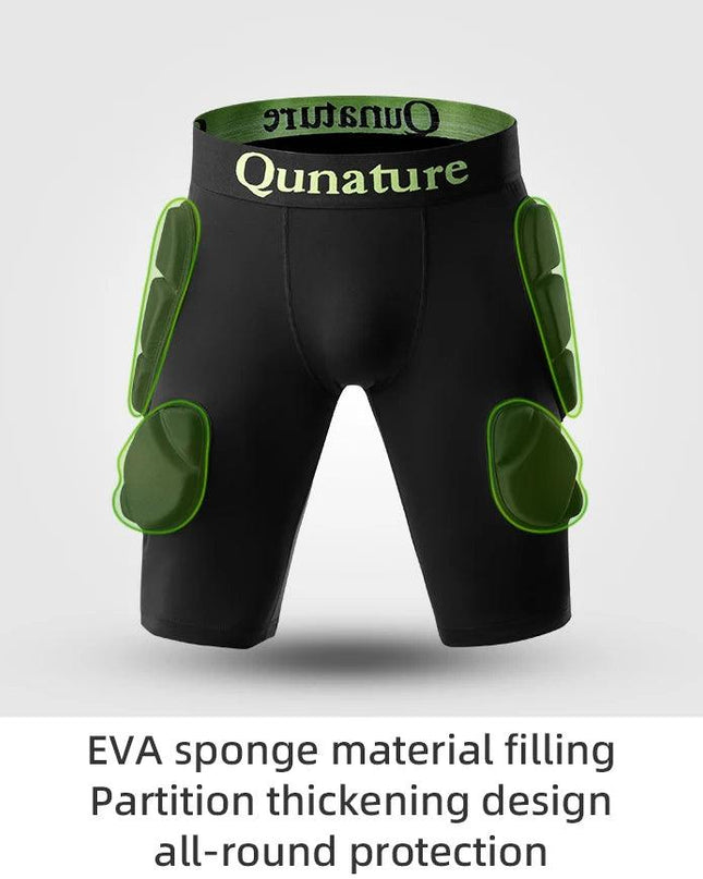 Qunature EVA Padded Ski Hip Protection Pad Safety Ski Hip Protector Snowboard Sports Hip Protective Gear Shock-absorbing