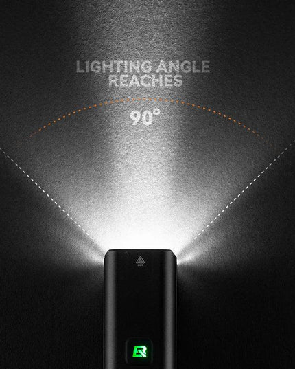 ROCKBROS Bike Light 1500LM5000mAh Type-C Bicycle Light Temperature Control  IPX6 Aluminum LED Light Front Lamp Cycling Headlight