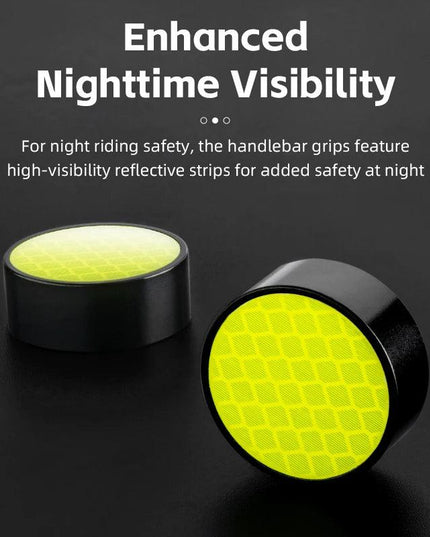 ROCKBROS Bike HandleBar Grip Silicone Non-Slip Bike Handle Cover Ultralight Anti-skid Bike Handle Alloy Cycling Accessories