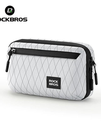 ROCKBROS Bicycle Bag Portable Lightweight MTB Road Bike Handlebar Bag 2.1L Big Capacity Multifunctional Riding Shoulder Bag