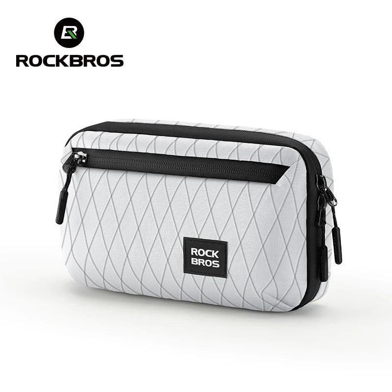 ROCKBROS Bicycle Bag Portable Lightweight MTB Road Bike Handlebar Bag 2.1L Big Capacity Multifunctional Riding Shoulder Bag