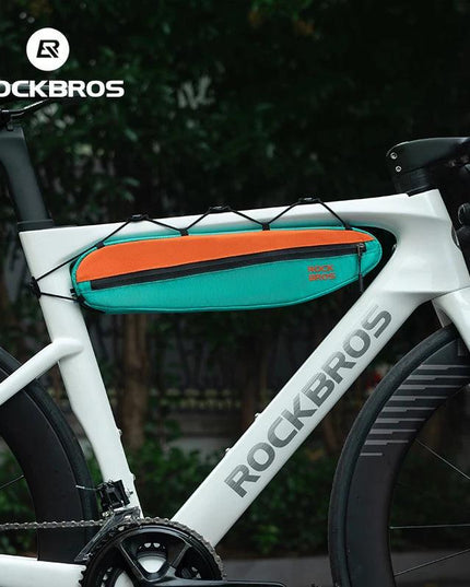 ROCKBROS Bicycle Triangle Bag Cycling Frame Front Tube Bag Pannier Extended Large Capacity Dirt-resistant  Bike Accessories