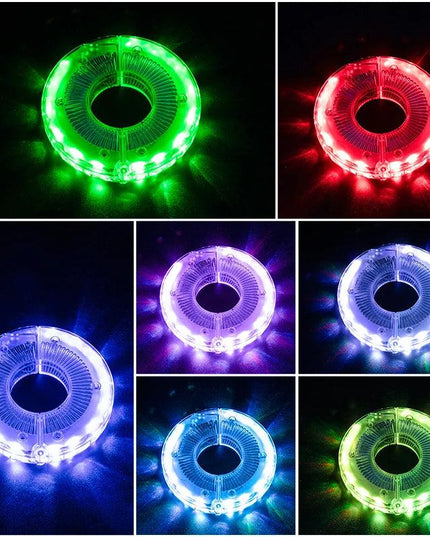 ROCKBROS Bicycle Wheel Light Smart 12 LED Flash Light Warning Light Kids Balance MTB Bike Light Vibration Sensing Light 1PCS