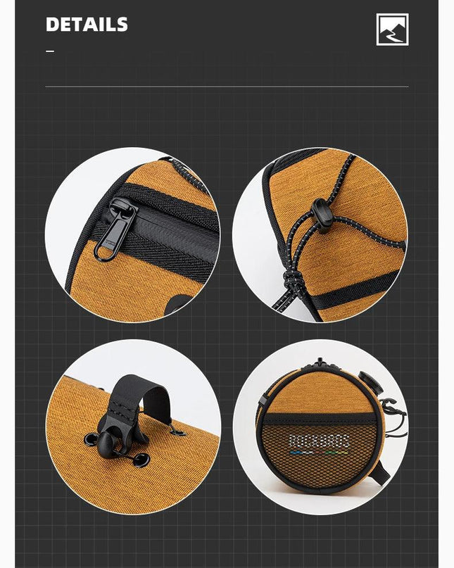 ROCKBROS ROAD TO SKY Cycling Bag Front Tube Bag Long Distance Riding MTB Road Bike Bag Head Beam hanger Bag Bike Accessories