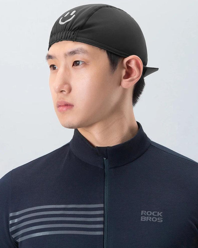 ROCKBROS Winter Cycling Cap Warmer Hat Windproof Thermal Cap Helmet Liner Men Women Outdoor Running MTB Road Bike Headwear Hat