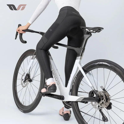 ROCKBROS TVI Series Women's Cycling Pants Riding Mountain Bike Trousers Windproof Breathable Bicycle Padded Tights Asain Size