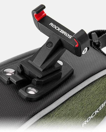 ROCKBROS Bicycle Saddle Bag Portable Waterproof Cycling Seat Tail Pouch Ciclismo Seatpost Backpack Storage Rear Bag Pannier
