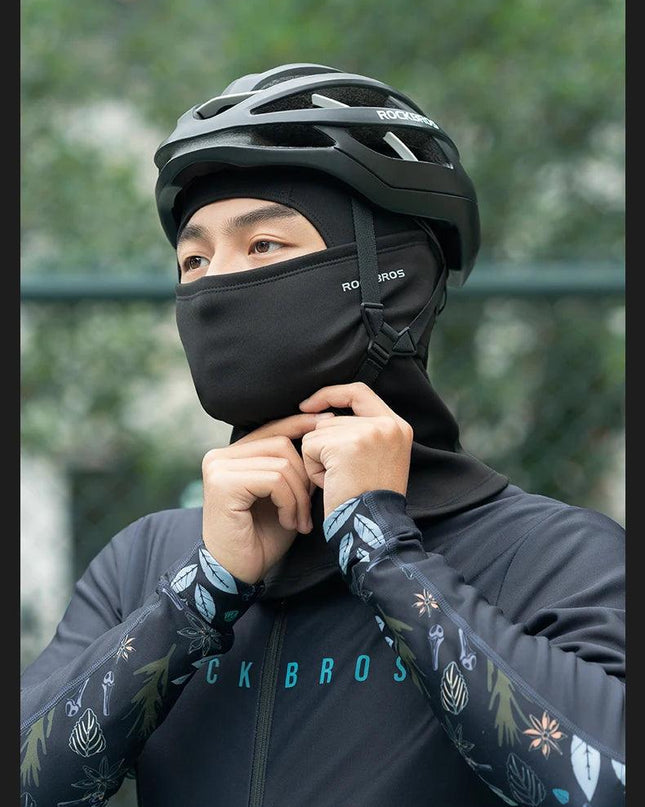 ROCKBROS Winter Face Mask Breathable Ski Cycling Scarf Running Training Balaclava Outdoor Sports Warm Winderproof Bike Equipment