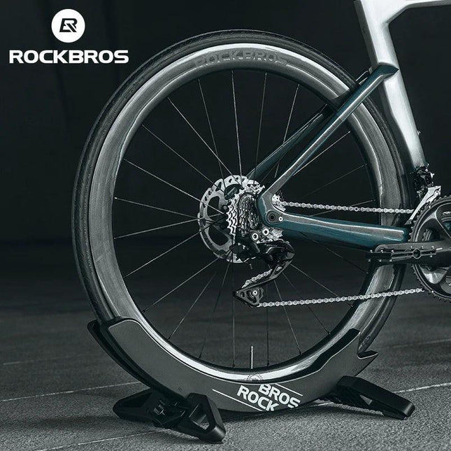 ROCKBROS Bicycle Parking Rack Indoor Bike Stand Rack Repair Adjustable Road Mountain Bike Maintenance Cycling Rack Holder