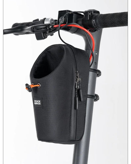 ROCKBROS Folding Bicycle Water Bottle Bags Fashion Front Frame Kettle Bags for Brompton Bike Electric Scooter Tools Package