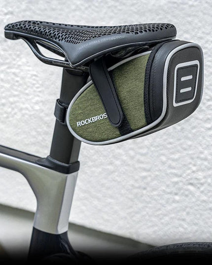 ROCKBROS Bicycle Saddle Bag Portable Waterproof Cycling Seat Tail Pouch Ciclismo Seatpost Backpack Storage Rear Bag Pannier