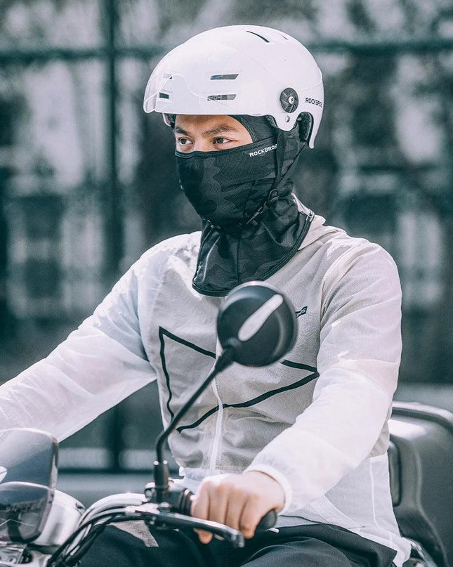 ROCKBROS Full Face Mask UV Sun Protection Cycling Mask Summer Balaclava Hat Bike Scarf Breathable Outdoor Motorcycle Face Masks