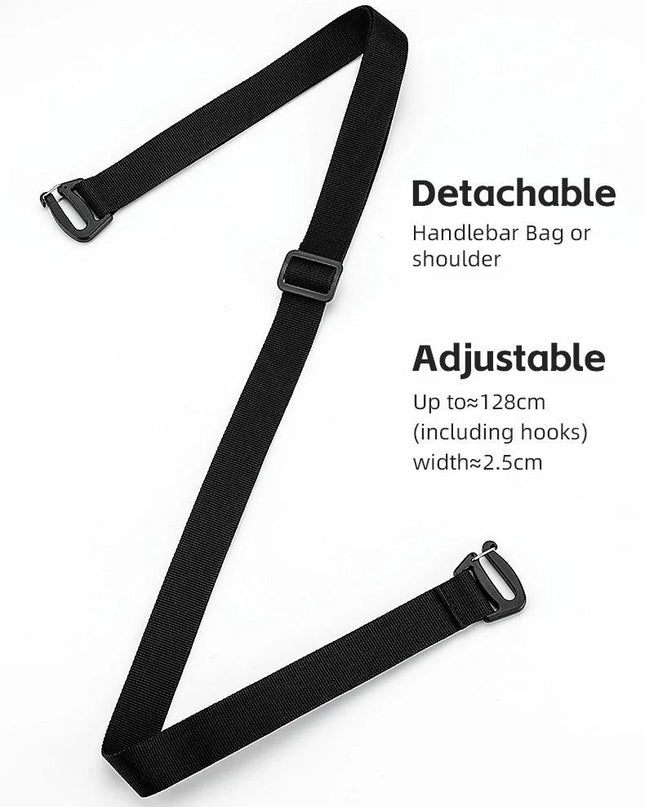 ROCKBROS Bicycle Bag Reflective Handlebar Bag Capacity Storage Multifunctional Portable 1.7L Shoulder Bag Front Bag Accessories
