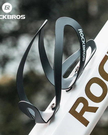 ROCKBROS Bottle Holder Aluminium Alloy Water Bottle Cage Adjustable Lightweight Mountain Cycling Bottle Cup Bracket Accessory