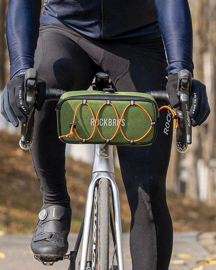 ROCKBROS ROAD TO SKY Cycling Bag Large Capacity Bicycle Handlebar Bag Front Suspension Bike Head Beam Hanger Bag Bike Accessary