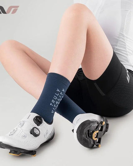 ROCKBROS TVI Series Professional Cycling Socks Women Breathable Road Bicycle Socks Quick Dry Anti Slip Wear-resistant Socks