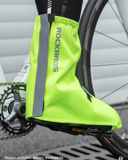 ROCKBROS Cycling Shoe Covers Lightweight Shoe Protective Cover Overshoes Waterproof Shoe Covers MTB Road Bike Racing Shoe Covers