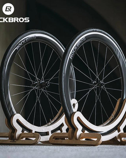 ROCKBROS Wheelset Ultralight Cycling Road Disc Carbon Wheelset  Tubeless Rim Tape 50mm Ratchet System 36T Road For Racing Bike