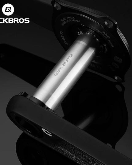 ROCKBROS Ultralight Carbon Fiber Bicycle Crank Chain wheel Spindle 162.5/165/167.5/170/172.5/175MM 52-36T  Transmission Systems