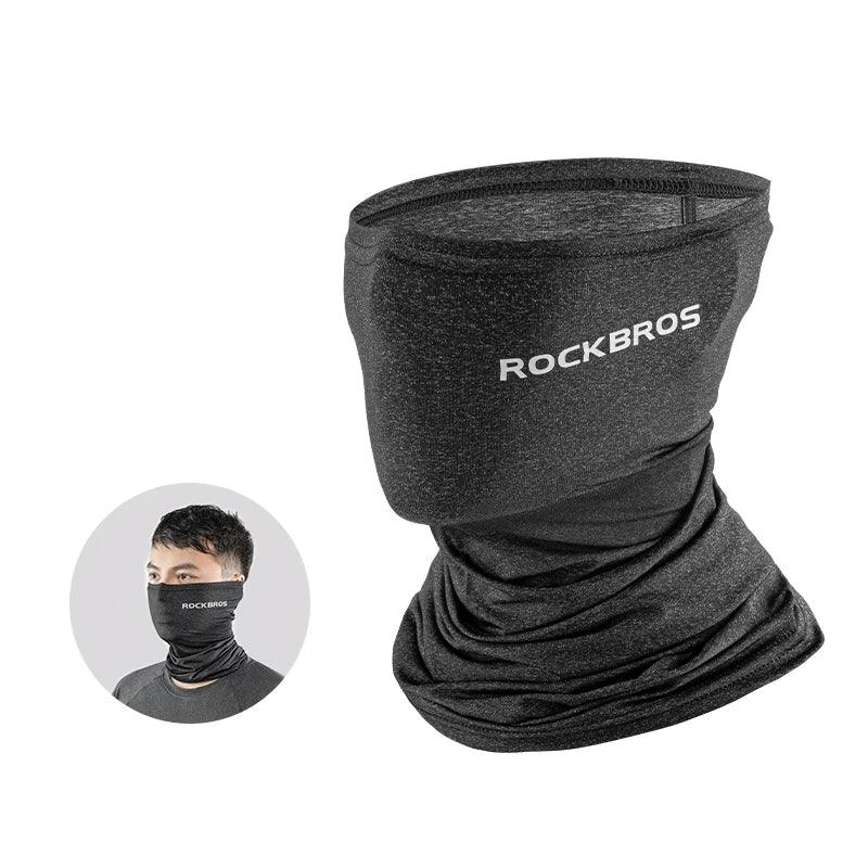 ROCKBROS Summer Face Scarf Neck Sun Protection Silk Cycling Headwear Motorcycle Scooter MTB Road Cycling Mask Breathable Bandana