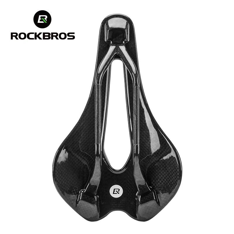 ROCKBROS 3D Printed Bicycle Carbon Saddle Ultra-Light Shock-Absorption MTB Road Profession Racing Bicycle Cycling Saddle