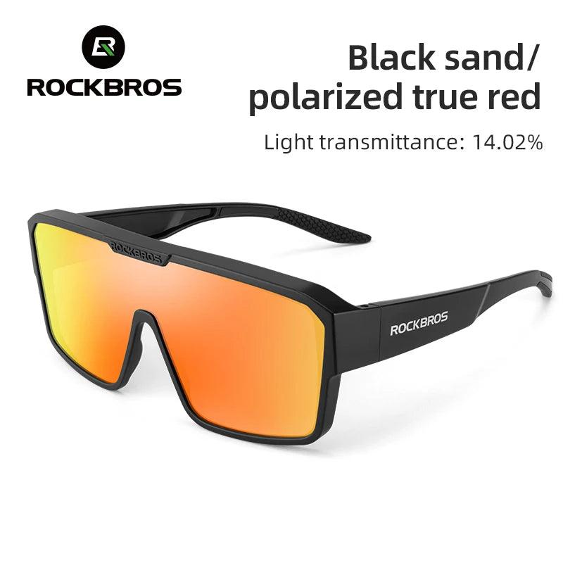 ROCKBROS Cycling Sunglasses Polarized UV Protection Set Glasses Frame for Myopia Glasses Running Fishing Cyling Goggles