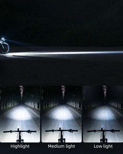 ROCKBROS Bike Light 200/400/600/800LM Type-C Charging Bike Light Front Lamp Headlight Aluminum IPX6 Waterproof Cycling Accessory