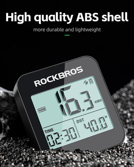 ROCKBROS Bike Computer GPS Speedometer Road Bike MTB Waterproof Automatic Digital Stopwatch Cycling Odometer Cycling Computer
