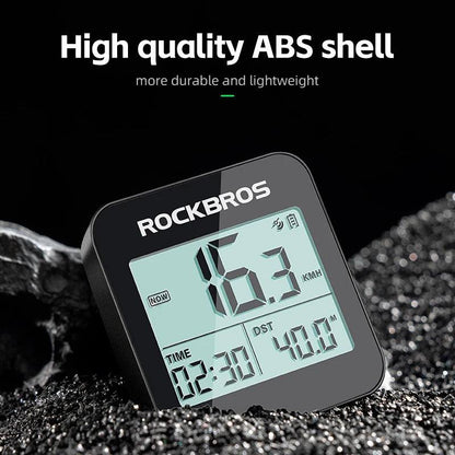 ROCKBROS Bike Computer GPS Speedometer Road Bike MTB Waterproof Automatic Digital Stopwatch Cycling Odometer Cycling Computer