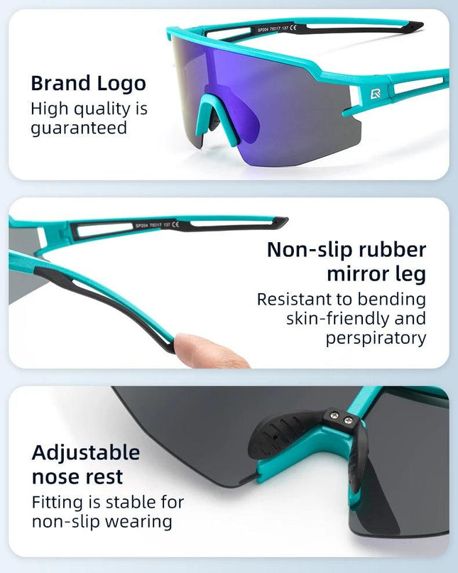 ROCKBROS Bicycle Glasses UV400 Cycling Glasses Bike Fishing Sunglasses Hiking Riding Polarized/Photochromic Eyewear Sport Goggle
