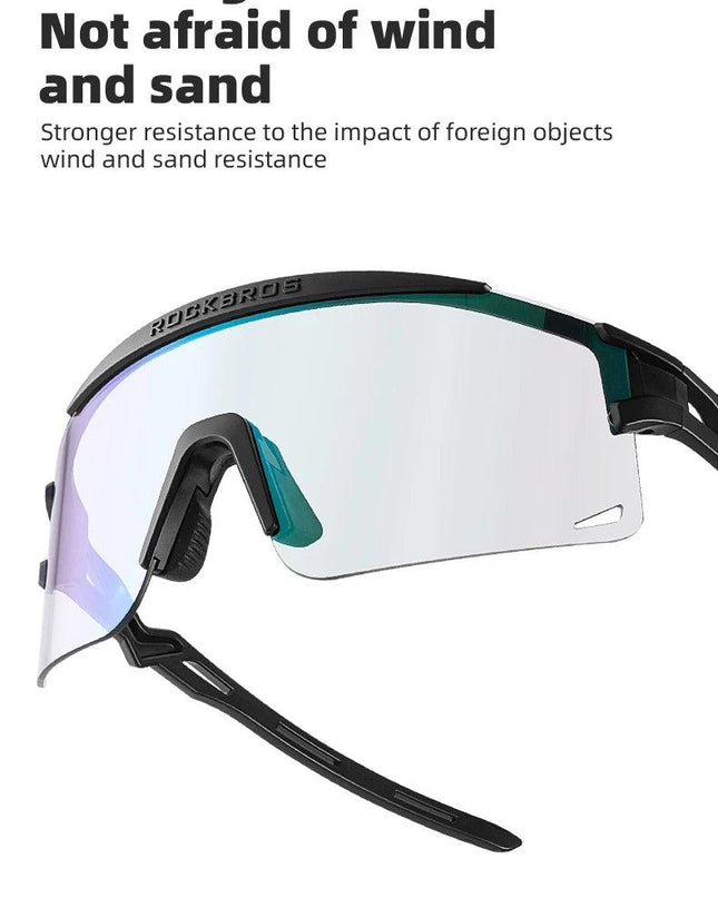 ROCKBROS New Cycling Glasses Ultralight Photochromic Anti-Fog Cycling Sunglasses MTB Road Outdoor Sports UV Protection Goggles ﻿
